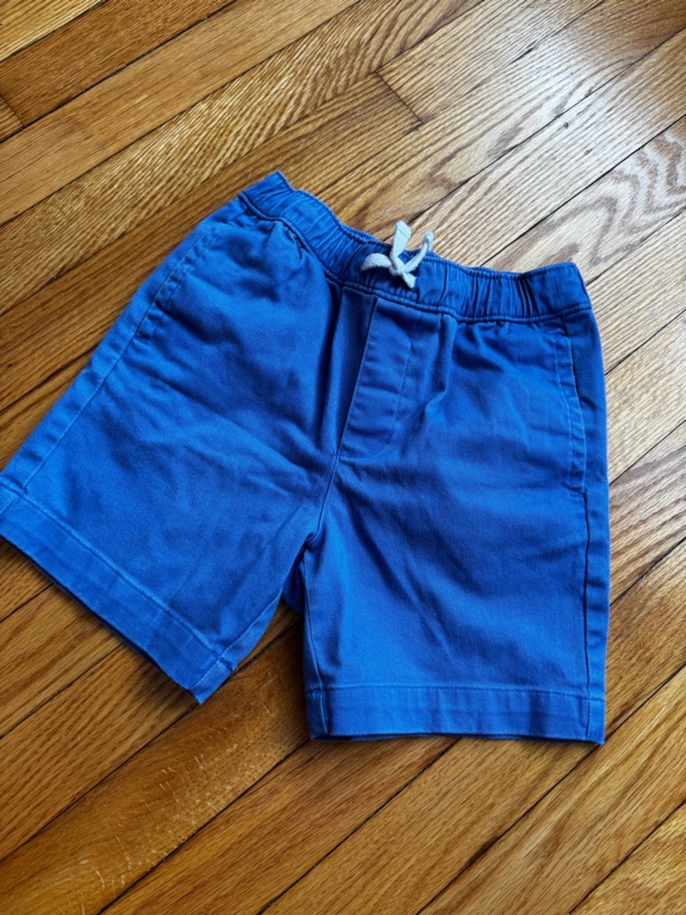 Janie and Jack Blue Elastic Waist Shorts